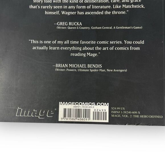 Mage Volume 2: The Hero Defined by Matt Wagner Paperback Book GUC - Picture 3 of 3